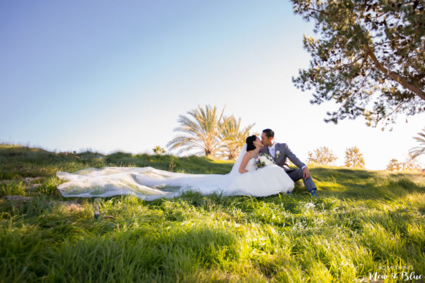 Outdoor Wedding Couple's Romantics Orange County Wedding Photographers - Something New and Blue Photography